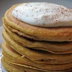 Breakfast And Brunch – Pumpkin Pancakes With Nutmeg Whipped Cream