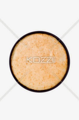 Top View Of A Cheese Pizza